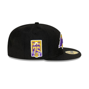 Los Angeles Lakers Commemorative 59FIFTY NBA Fitted Hat