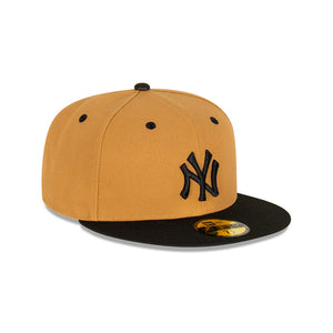 New York Yankees Wheat 59FIFTY MLB Fitted Hat
