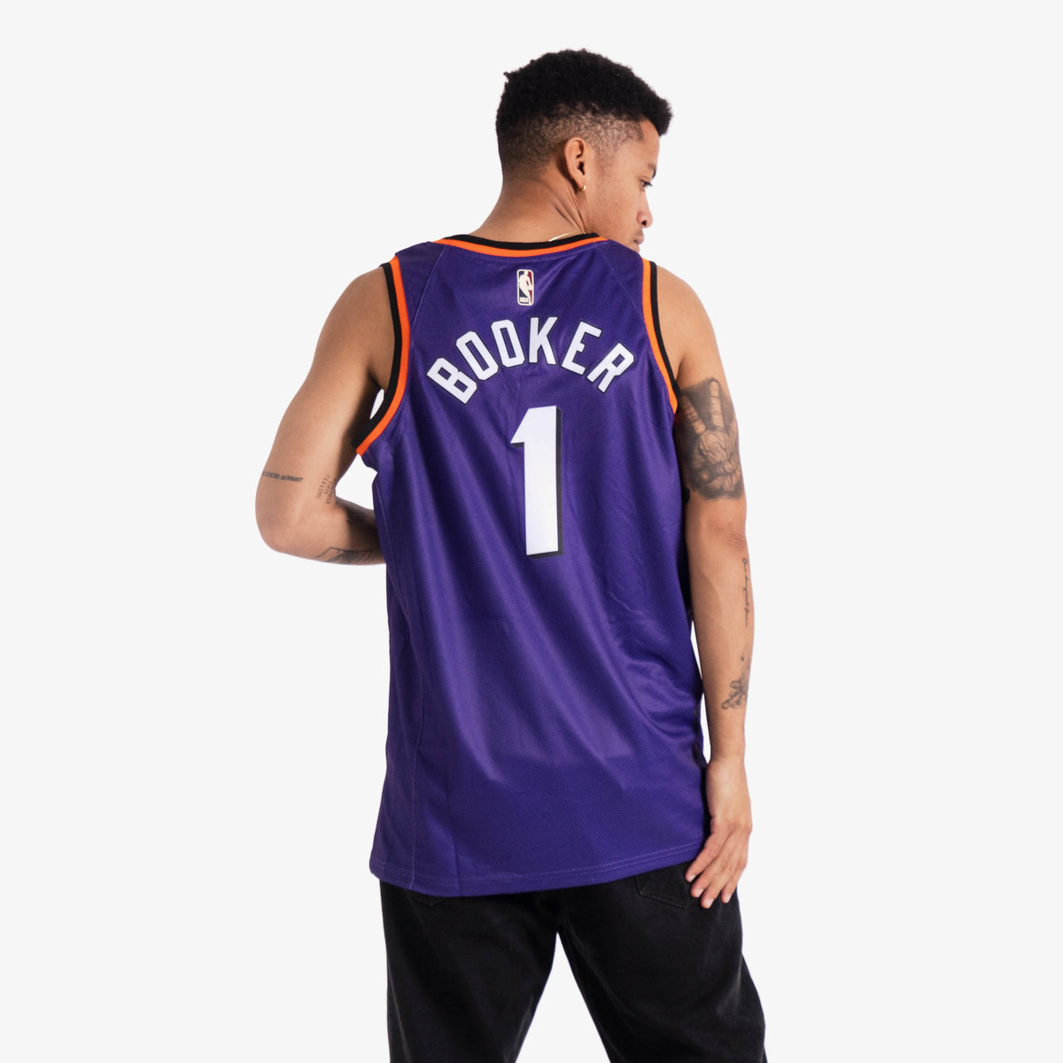 Devin Booker Phoenix Suns 2023 Statement Edition Youth NBA Swingman Je – Basketball Jersey World