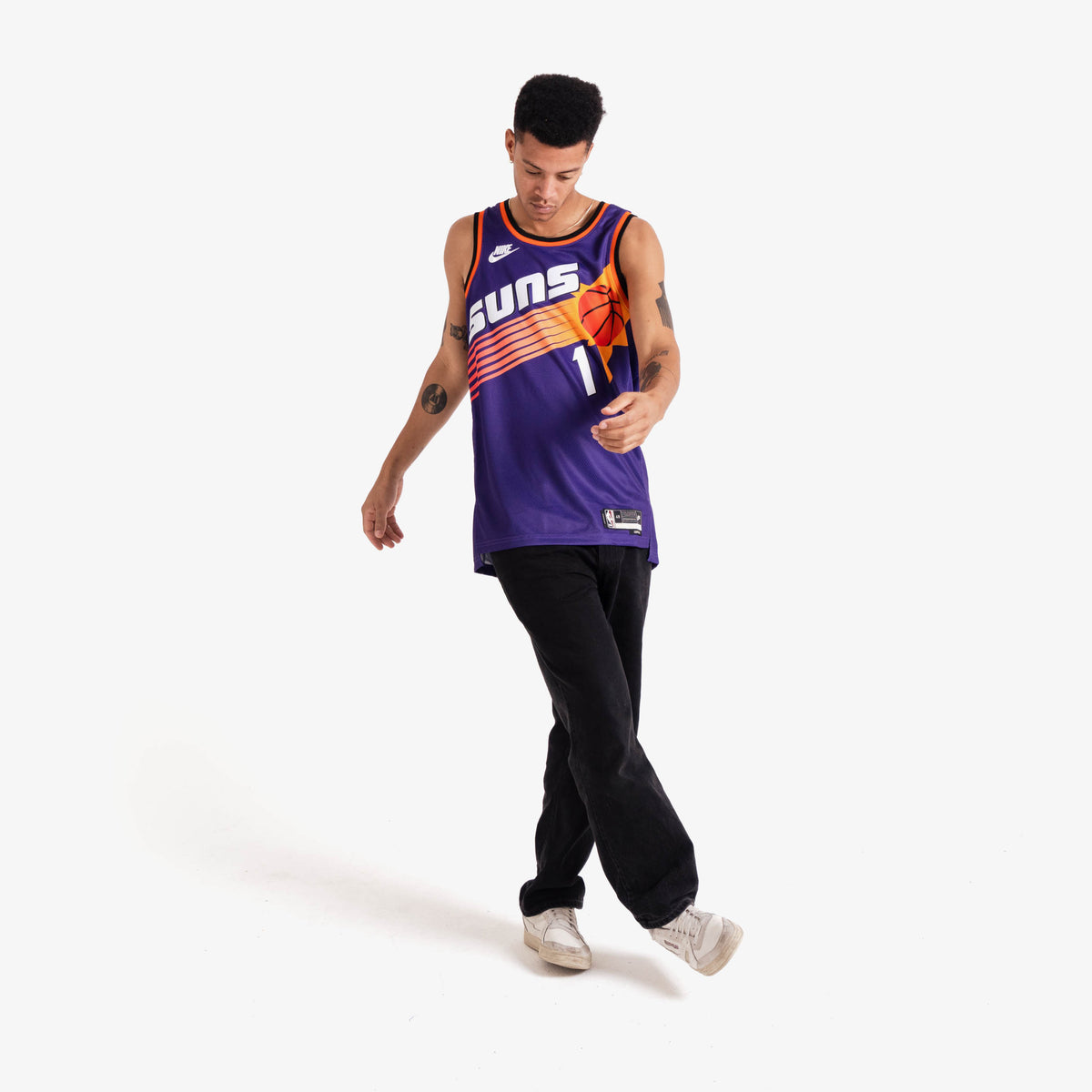 Paul George LA Clippers Nike Hardwood Classics Swingman Jersey - Classic Edition - White