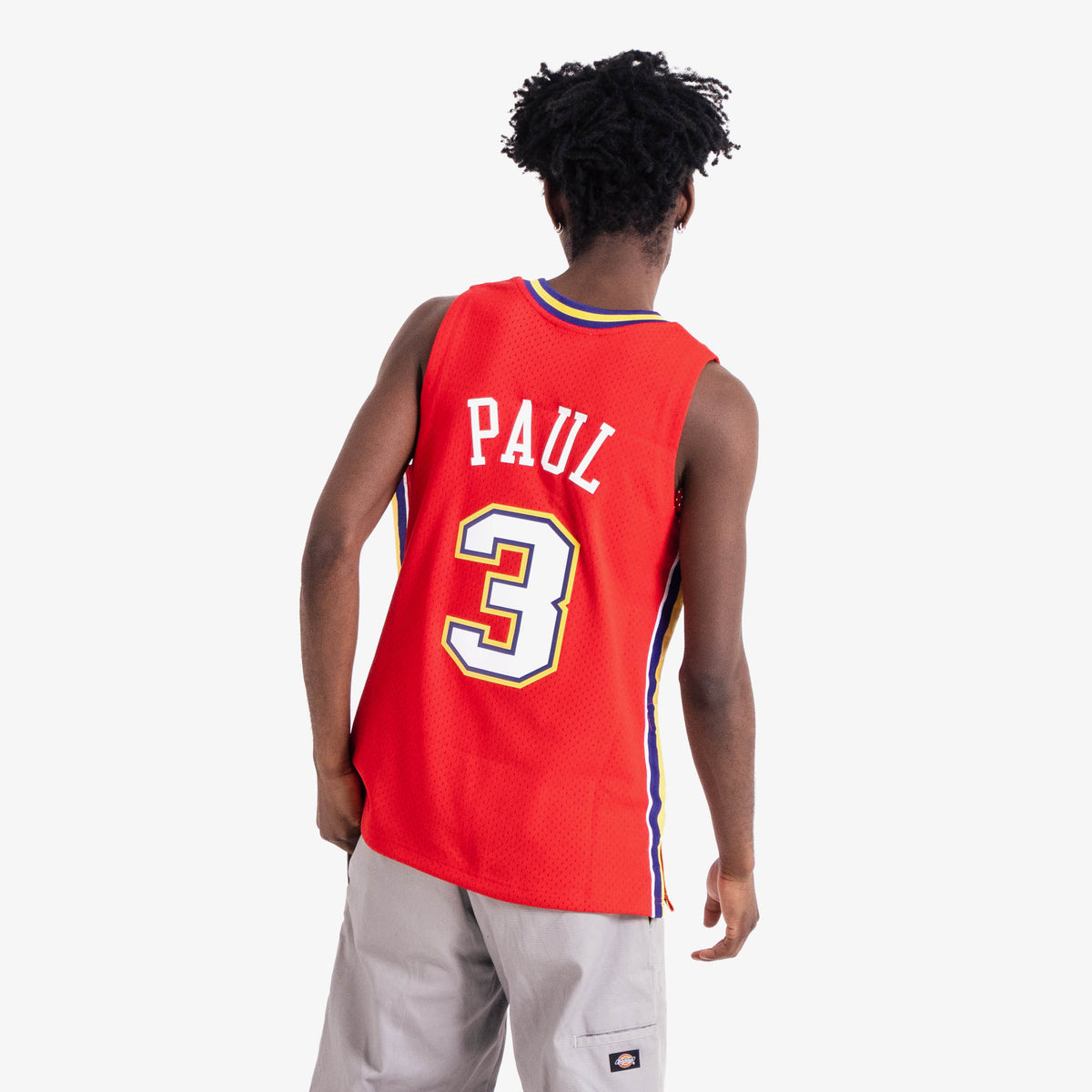 RARE Chris Paul OKC Hornets Valentine's Day Adidas NBA Jersey Shirt XXL