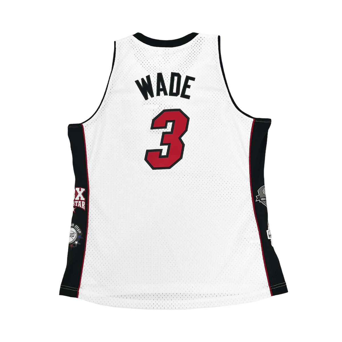 Miami Heat: Dwyane Wade 2003/04 Rookie White Champion Jersey (S/XS