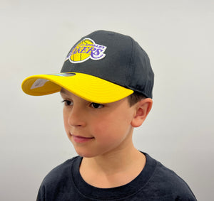 Los Angeles Lakers Two Tone Youth NBA Essentials Snapback Hat