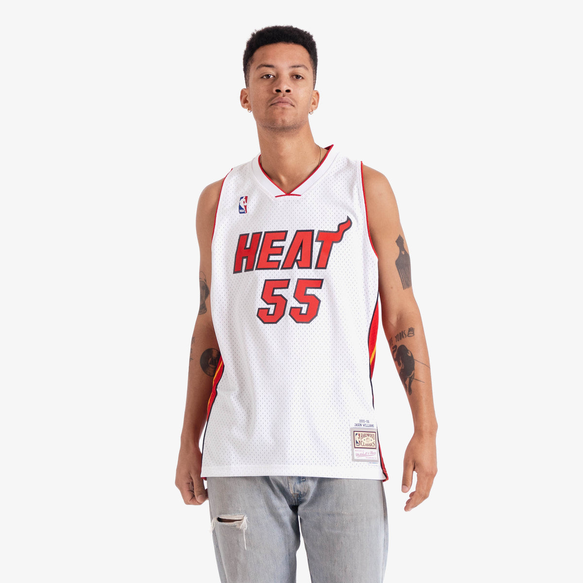 Jason Williams Miami Heat HWC Throwback NBA Swingman Jersey – Basketball  Jersey World