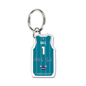 LaMelo Ball Charlotte Hornets Premium Acrylic NBA Keyring