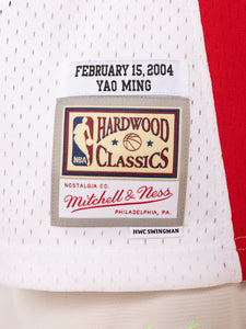 Yao Ming 2004 All Star Game HWC Throwback NBA Swingman Jersey