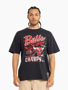 Chicago Bulls Script Conference Champs Vintage NBA T-Shirt
