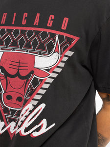 Chicago Bulls Tri Logo Vintage T-Shirt