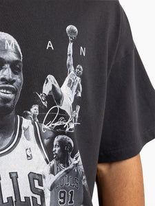 Dennis Rodman Chicago Bulls Player Photo T-Shirt