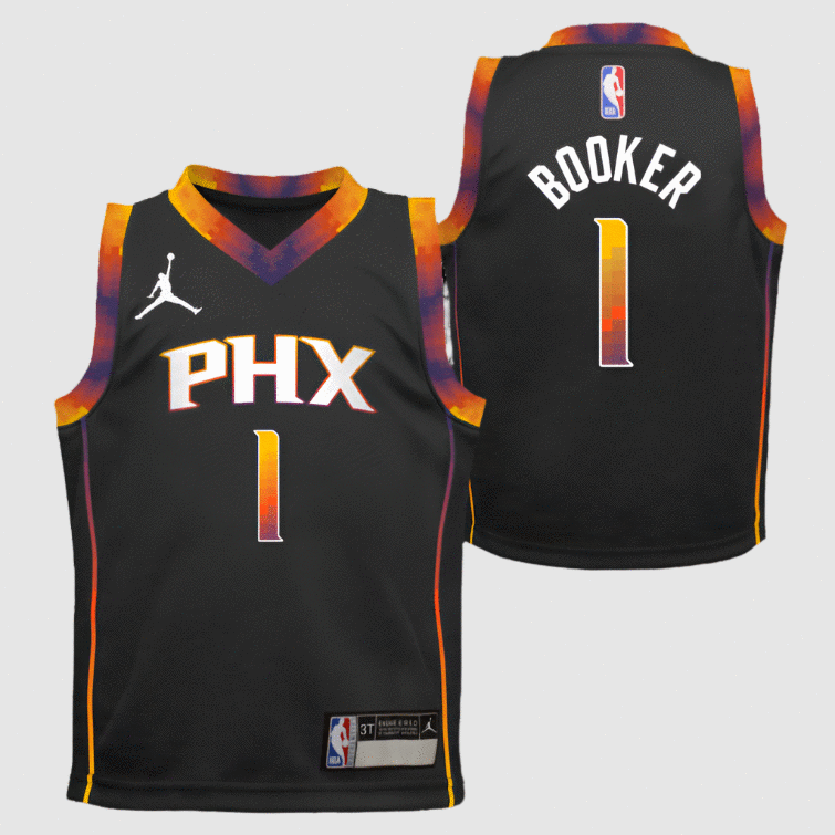 Devin Booker Phoenix Suns 2024 Statement Edition Toddler NBA Jersey Basketball Jersey World