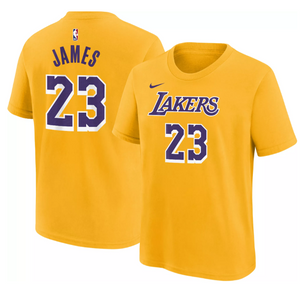 LeBron James 2024 Los Angeles Lakers Icon Edition Youth NBA T-Shirt