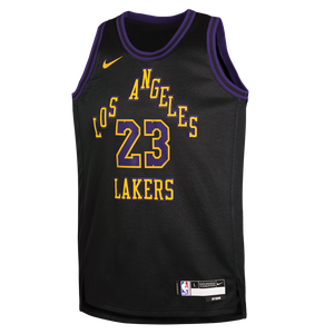 LeBron James Los Angeles Lakers 2024 City Edition Youth NBA Swingman Jersey