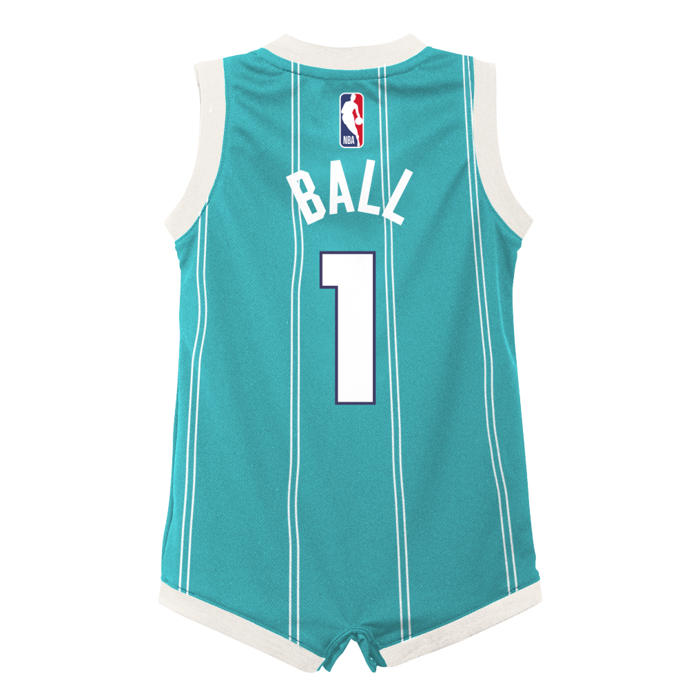 Lamelo Ball Charlotte 2024 Icon Edition Infant NBA Onesie