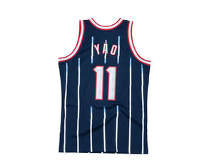 Yao Ming Houston Rockets Hardwood Classics Throwback NBA Swingman Jersey