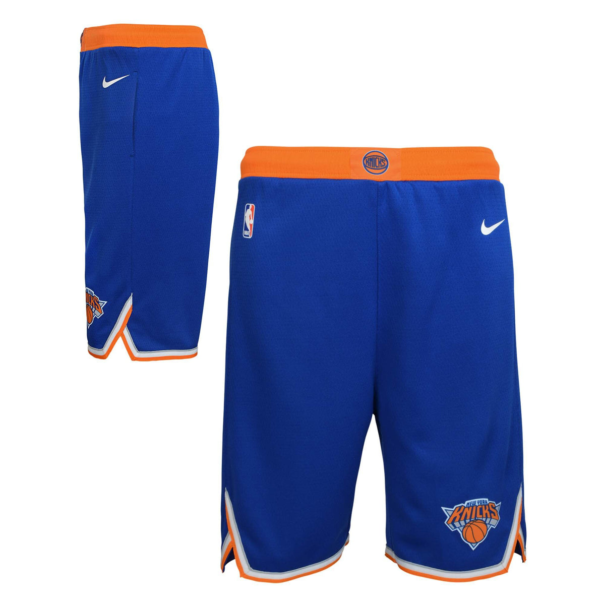 New York Knicks Icon Edition Swingman Youth NBA Shorts - Basketball ...