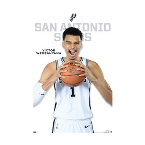 Victor Wembanyama San Antonio Spurs NBA Wall Poster