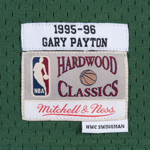 GARY PAYTON SEATTLE SUPERSONICS NBA HARDWOOD CLASSICS THROWBACK SWINGMAN JERSEY - Basketball Jersey World