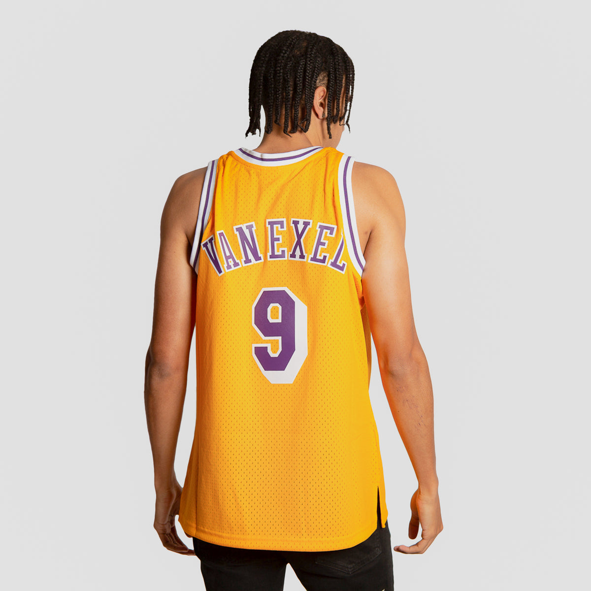 Maillot NBA Mitchell&Ness Nick Van Exel Los Angeles Lakers '96 Swingman -  Basket4Ballers