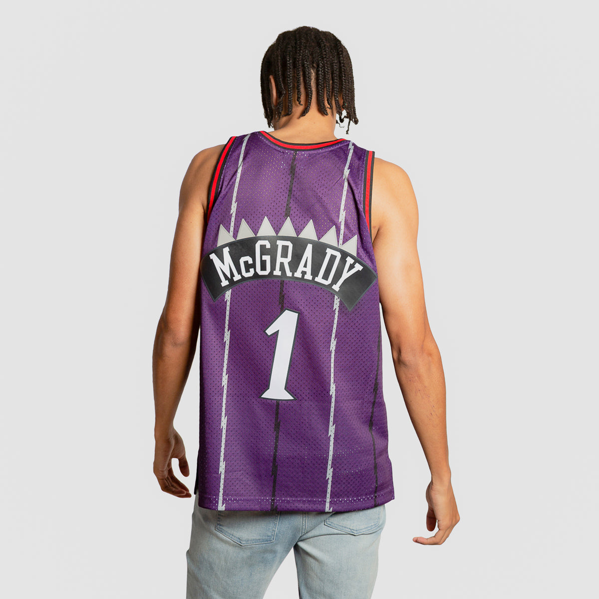 NBA Swingman Toronto Raptors Tracy McGrady Jersey Purple - Burned Sports