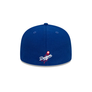 Los Angeles Dodgers Stacked 59FIFTY MLB Fitted Hat