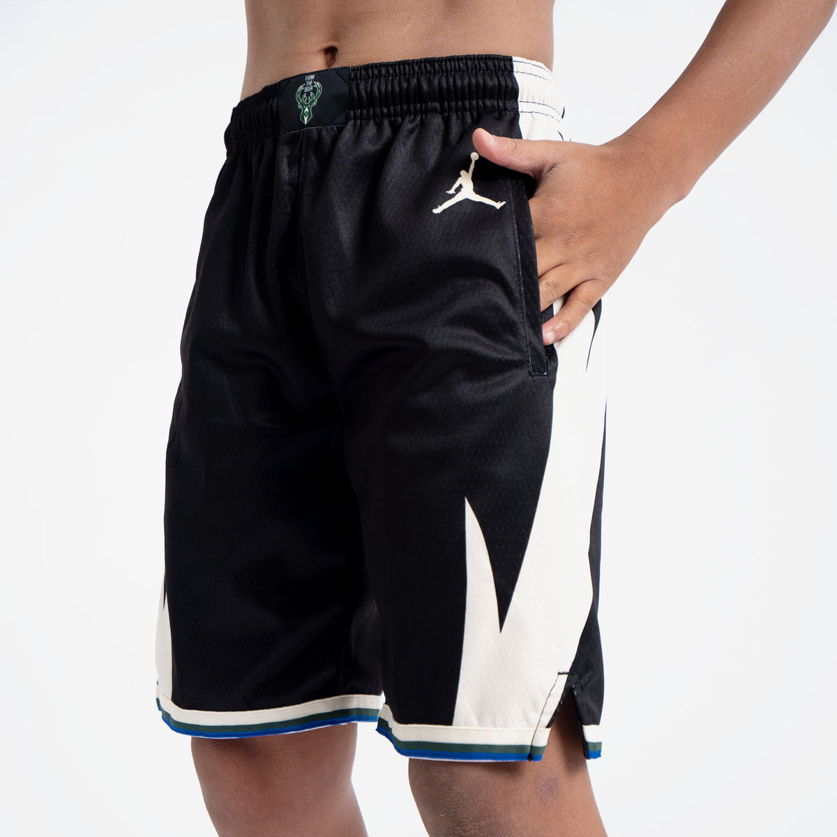 milwaukee bucks youth shorts
