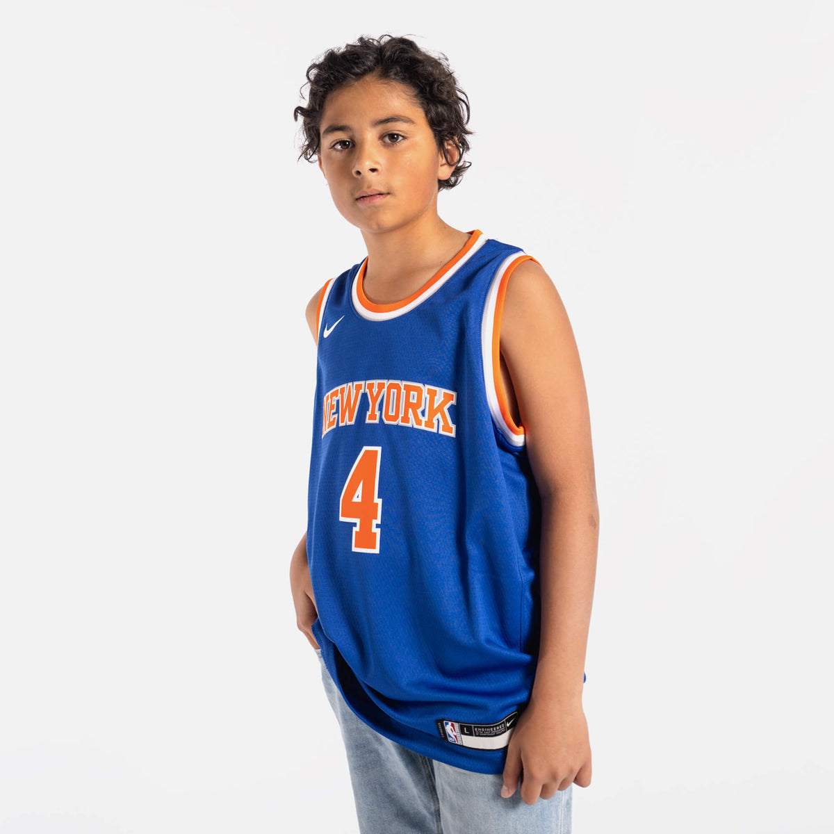 Derrick Rose T-Shirt New York Knicks #25 Youth NBA Name &