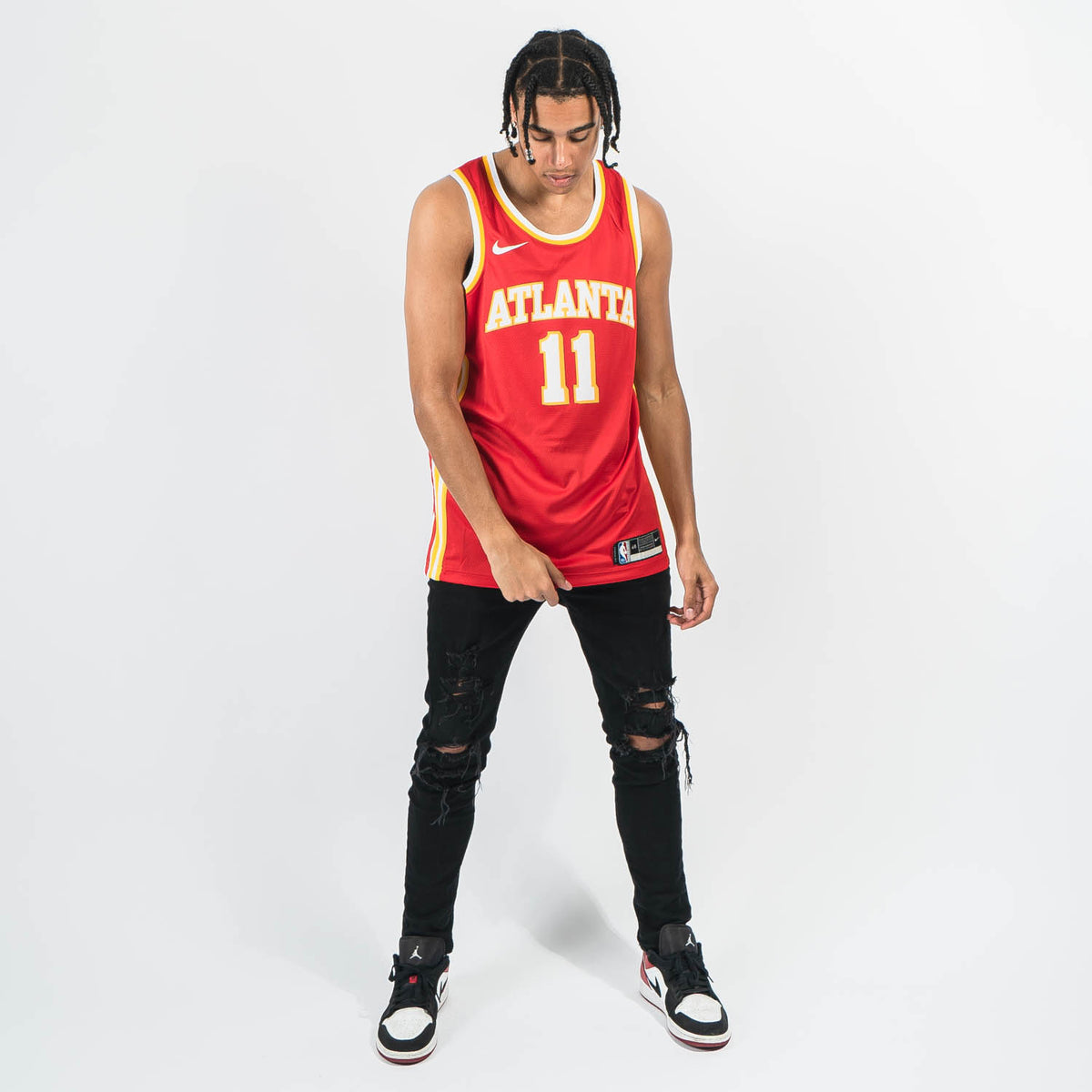 Trae Young 'Ice Trae' Nickname Jersey - Atlanta Hawks - Nba - Magnet