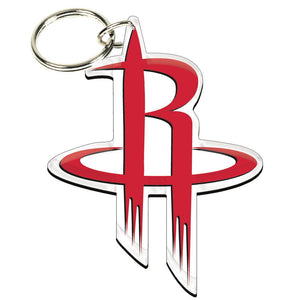 Houston Rockets Premium Acrylic Team Logo NBA Keyring