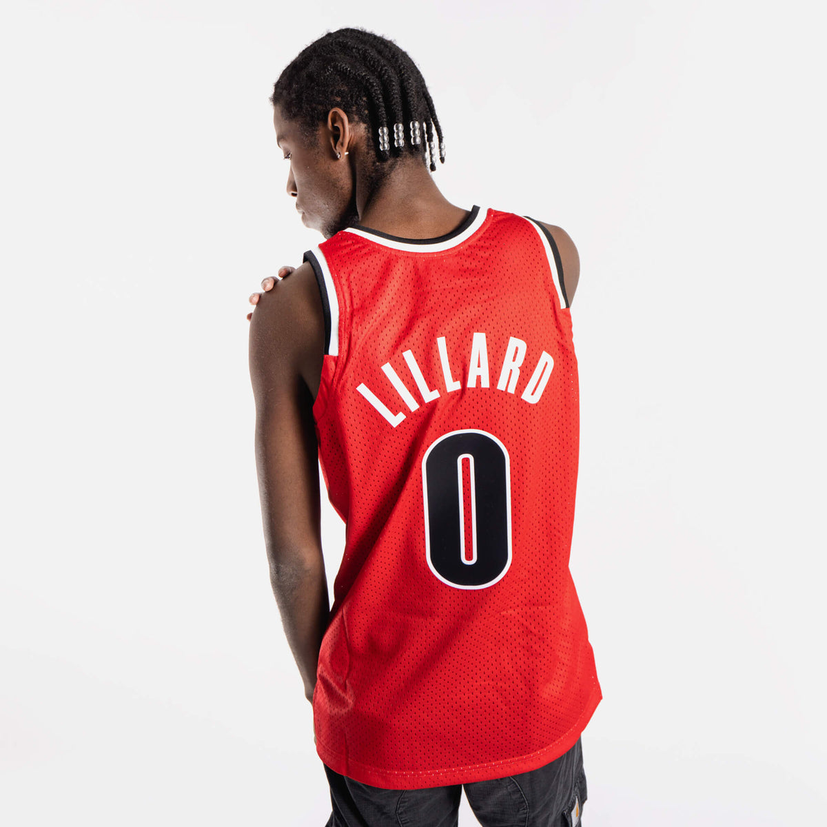 Vintage Damian Lillard Trailblazers NBA Basketball Shirt - Jolly