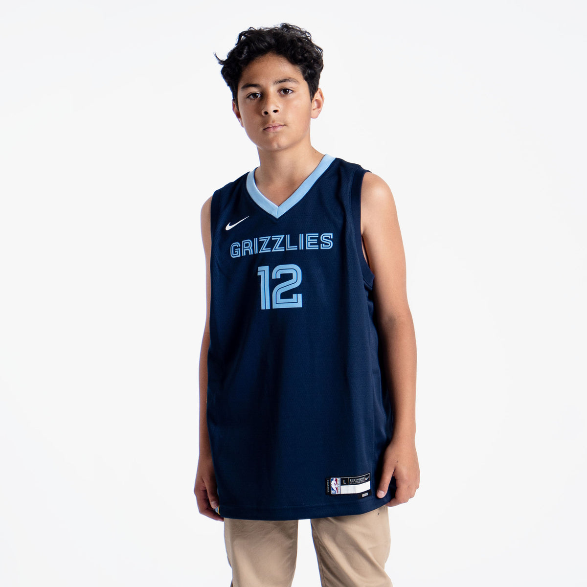 Toddler Nike Ja Morant Navy Memphis Grizzlies Swingman Player Jersey - Icon Edition Size: 2T
