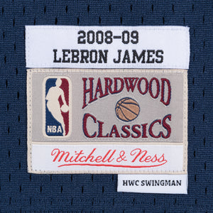 LeBron James Cleveland Cavaliers Hardwood Classics Alternate Throwback NBA Swingman Jersey