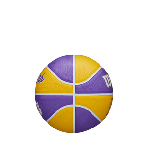 Los Angeles Lakers Team Logo Retro Mini NBA Basketball