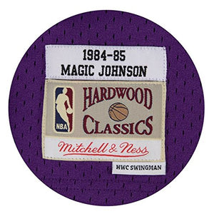 Magic Johnson Los Angeles Lakers Throwback NBA Swingman Jersey