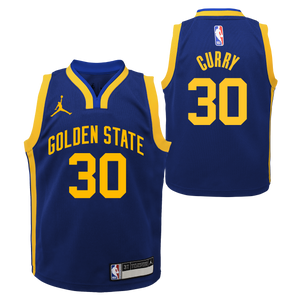 Stephen Curry Golden State Warriors 2024 Statement Edition Boys NBA Jersey