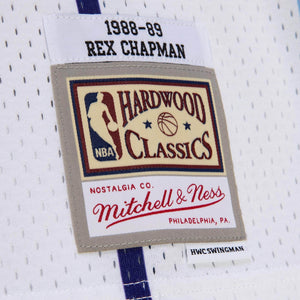 Rex Chapman Charlotte Hornets Hardwood Classics Throwback NBA Swingman Jersey