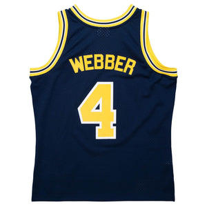 Chris Webber Michigan Wolverines NCAA Swingman Jersey