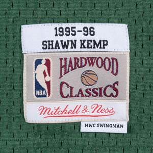 Shawn Kemp Seattle Supersonics Hardwood Classics Throwback NBA Swingman Jersey