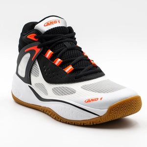 And1 Revel Mid Mens White/BlackBasketball Shoes