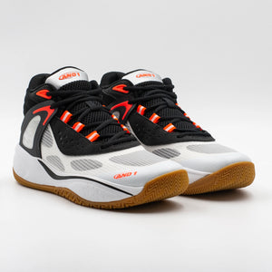 And1 Revel Mid Mens White/BlackBasketball Shoes
