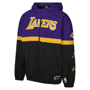 Los Angeles Lakers Springfield NBA Zip Anorak Jacket
