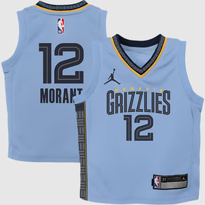 Ja Morant Memphis Grizzlies 2024 Statement Edition Boys NBA Jersey