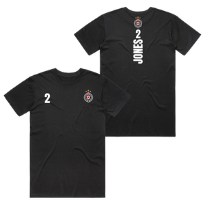 Carlik Jones #2 Partizan Basketball Player Cotton Black Tee