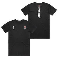Carlik Jones #2 Partizan Basketball Player Cotton Black Tee