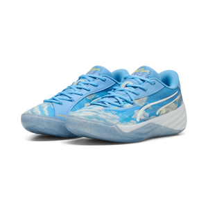 All Pro Nitro Dennis Schroder Team Light Blue/Puma White Puma Basketball Shoes