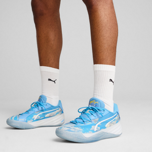 All Pro Nitro Dennis Schroder Team Light Blue/Puma White Puma Basketball Shoes