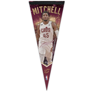 Donovan Mitchell Cleveland Cavaliers NBA Premium Pennant