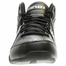 Load image into Gallery viewer, And1 Rocket 4 Mid Junior Black/Black/Silver Basketball Shoes
