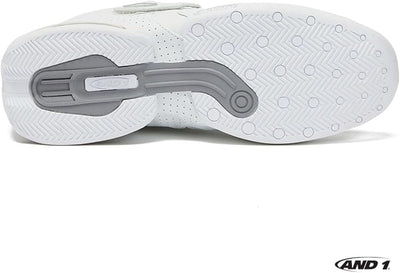 And1 Chosen One Mens White/Silver Basketball Shoes