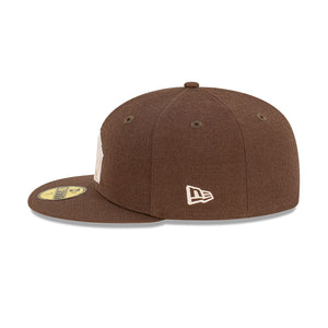 New York Yankees Brownstone 59FIFTY MLB Fitted Hat