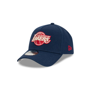 Los Angeles Lakers Cardinal Ocean 9FORTY A-Frame NBA Snapback Hat